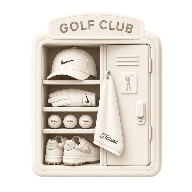 Golf club locker